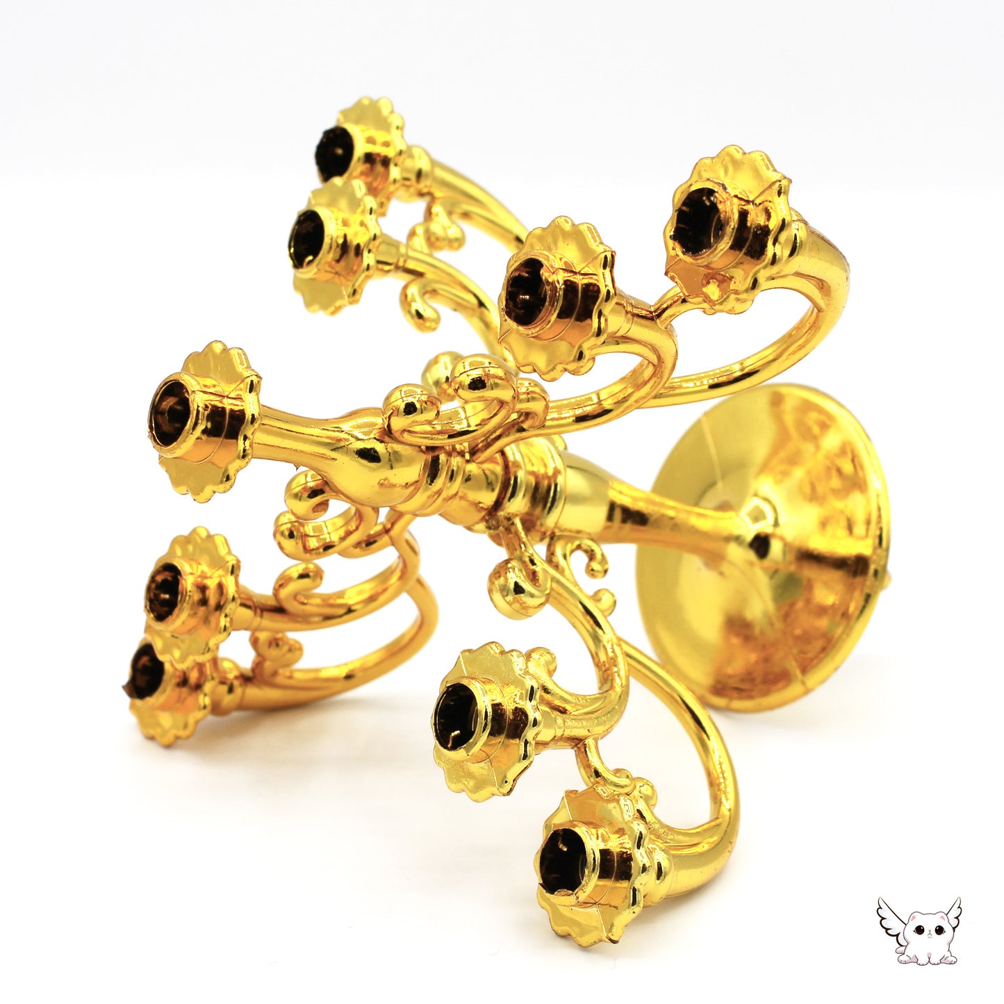 HOME - BIRTHDAY GOLD CANDLEABRA