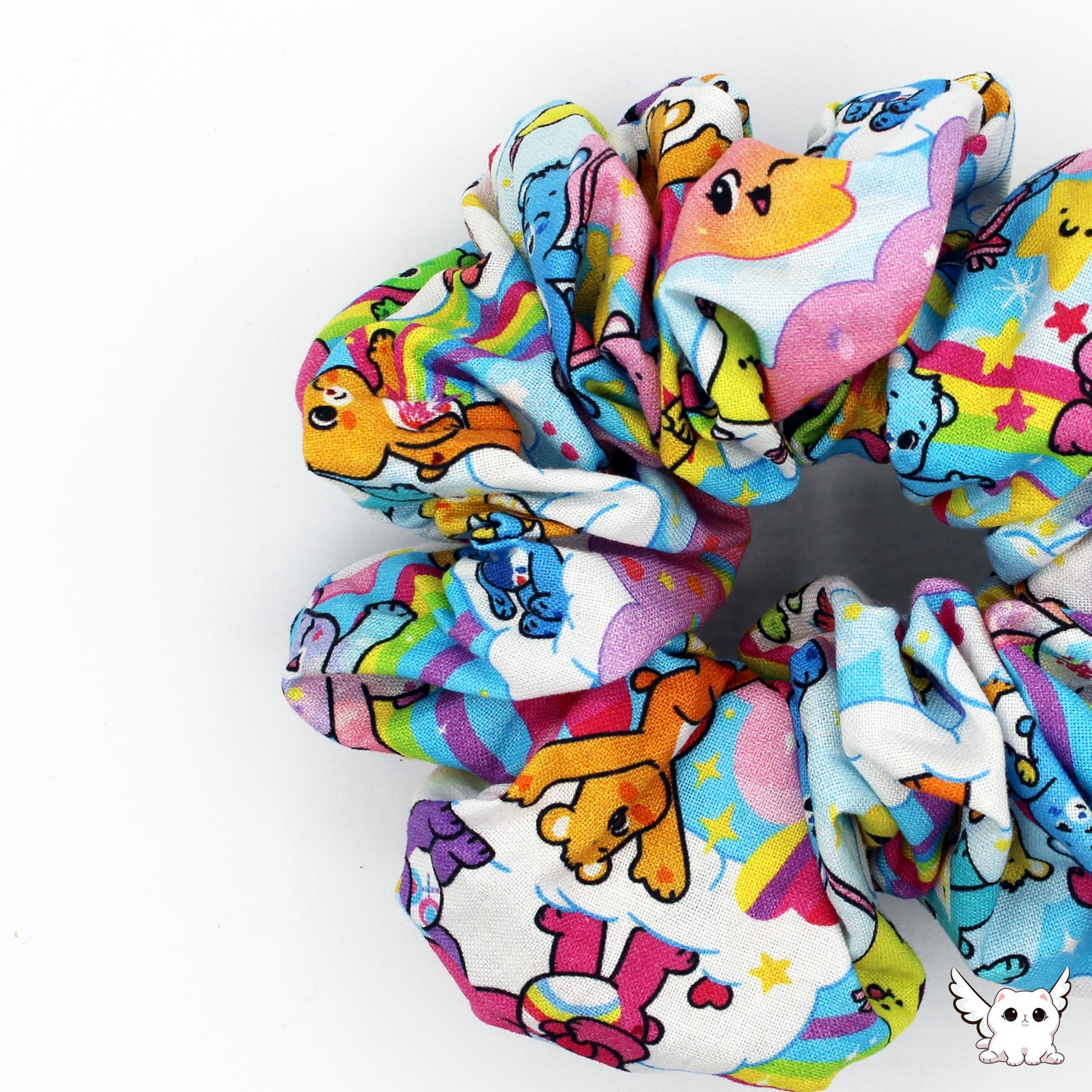 A SCRUNCHIE - CUTIES X CARE BEARS SUNNY DAYS