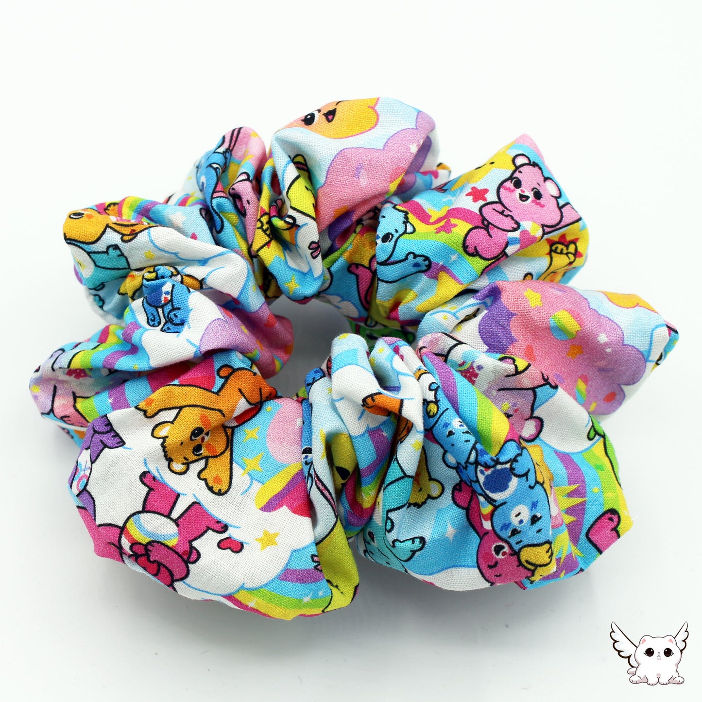 A SCRUNCHIE - CUTIES X CARE BEARS SUNNY DAYS