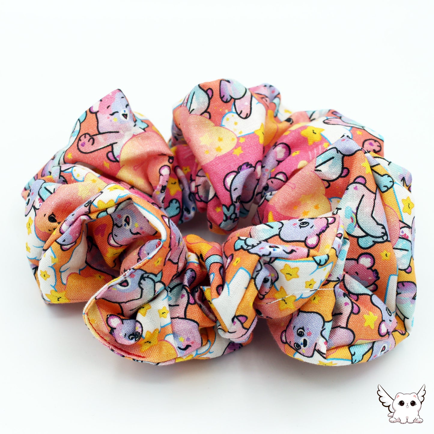 A SCRUNCHIE CUTIES X CARE BEARS SUNSET