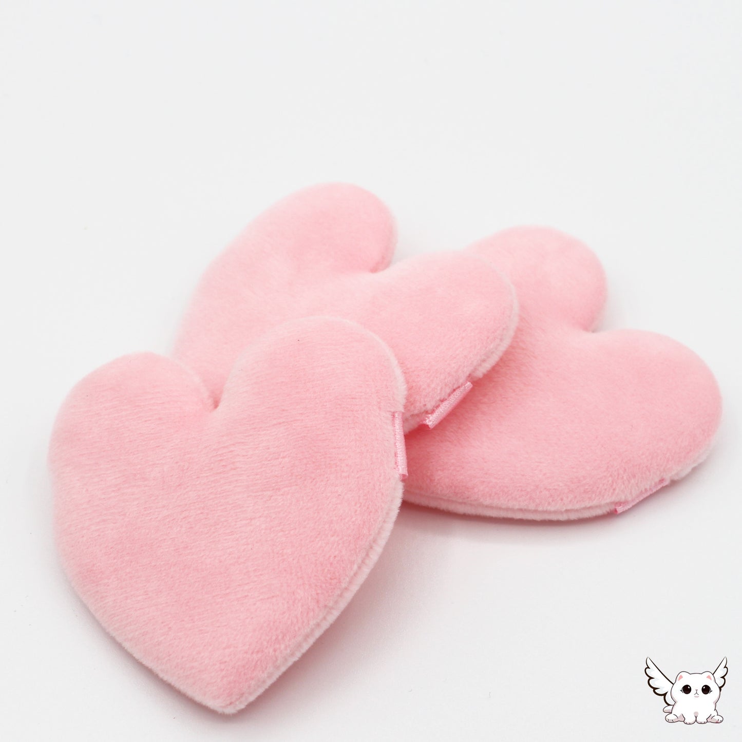 BEAUTY - PINK HEART POWDER PUFFS