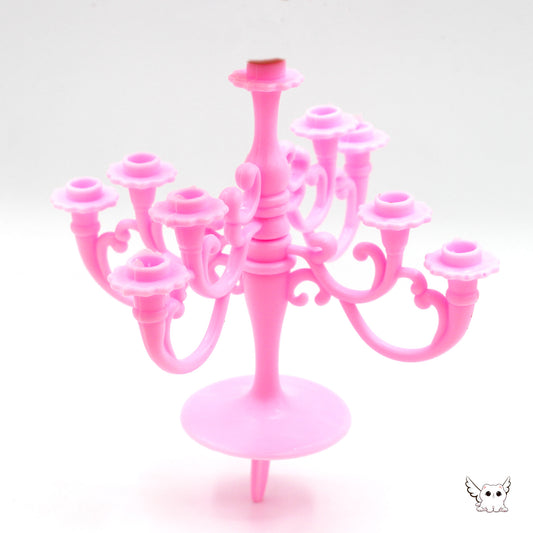 HOME - BIRTHDAY PINK CANDLEABRA
