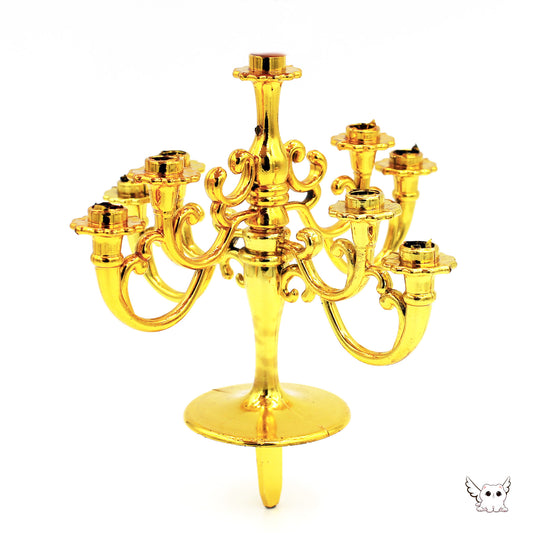 HOME - BIRTHDAY GOLD CANDLEABRA
