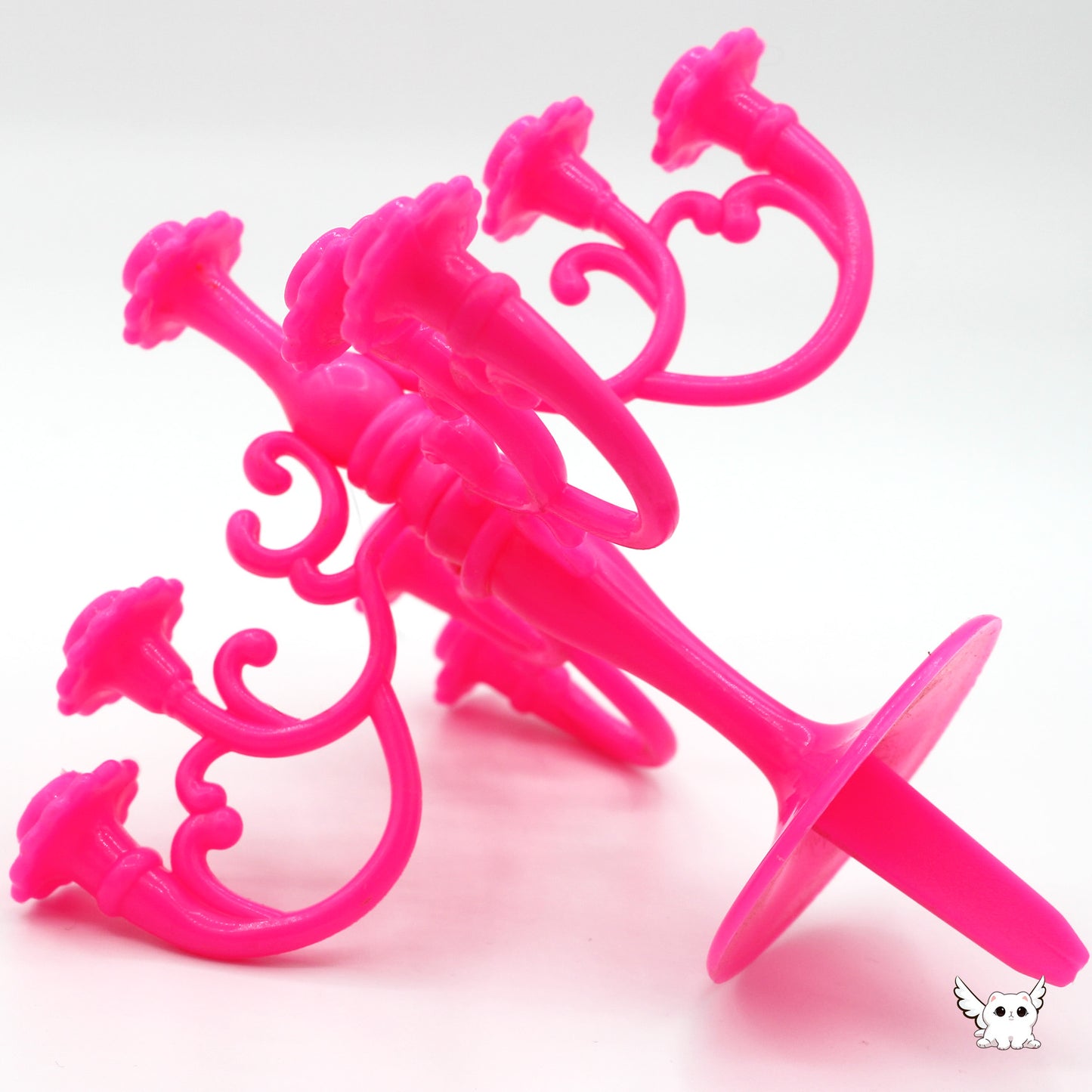 HOME - BIRTHDAY HOT PINK CANDLEABRA