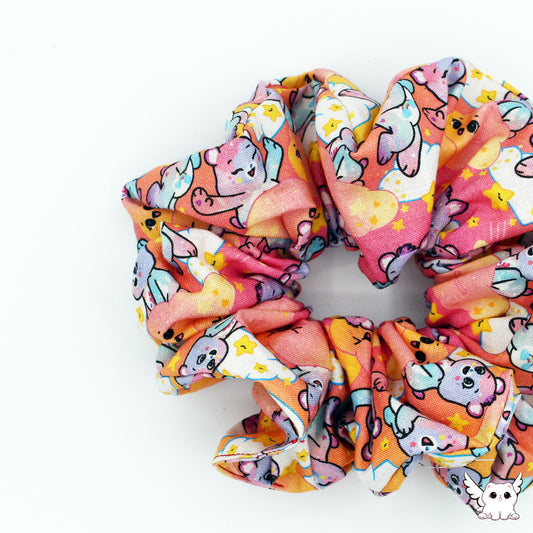 A SCRUNCHIE CUTIES X CARE BEARS SUNSET